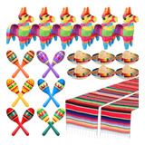 Libima 26 Piezas De Decoracion Mexicana Para Fiestas, Incluy