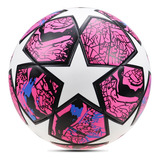 Balón Fútbol Soccer Champions Profesional Estrellas Hibrido
