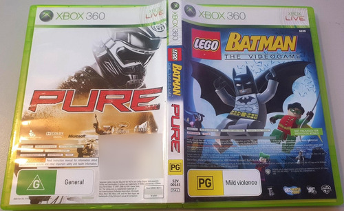 Lego Batman + Pure Xbox 360 Video Juego