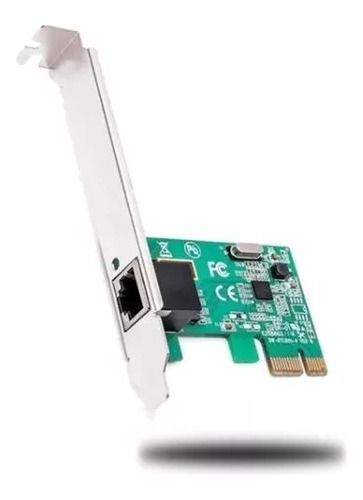 Placa De Rede Pci-e Rj-45 Gigabit 10/100/1000 + Low Profile