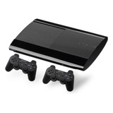 Ps3 Slim, +3 Controles Joystick + 1 Original