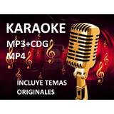 Karaoke 70 Gb De Pistas Cdg, Mp4 (incluye Pistas Originales)