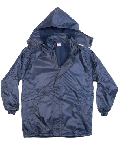 Campera Anorak C Polar Adentro-capucha Desmontable- Milenio