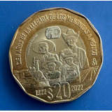 Moneda De 20 Pesos, 100 Años De La Llegada De Los Menonitas