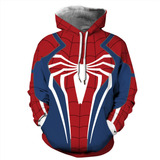 Sudadera Capucha Halloween Spider-man Superhero 3d Cosplay