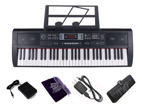 Bluetooth Midi 61 Teclas Teclado Musical Piano Electrónico 