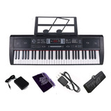 Bluetooth Midi 61 Teclas Teclado Musical Piano Electrónico 
