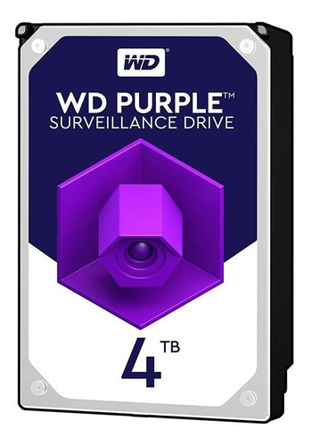 Disco Duro Cctv 4 Tb Wd Purple Videovigilancia 24 Hrs