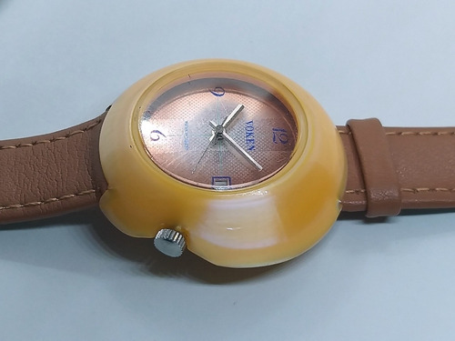 Reloj Antiguo Voken Pieza De Colección Cuerda No Swatch Ax