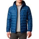 Campera Columbia Delta Ridge Down Hooded Pluma Hombre 