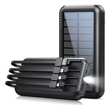 Power-bank-solar-portable-charger - 40000mah Power Bank Gra