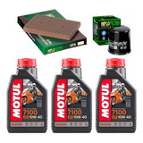 Kit Service Kawasaki Ninja 300 + Aceite Motul 7100 10w40 Ryd