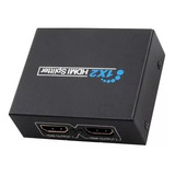 Hdmi Splitter 1x2 Divisor De Sinal 3d 1080p Duplicador Tv