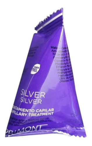 Primont Tratamiento Capilar Matizador Silver 20g Rubios X1