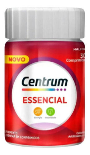 Centrum Essencial 30 Comprimidos Para Homens E Mulheres