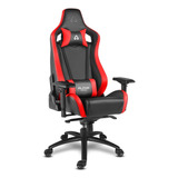 Cadeira Gamer Cilindro À Gás Apoio De Braço Preto Vermelho