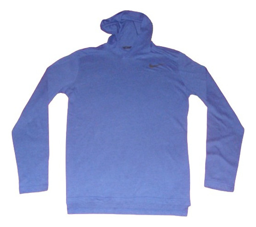 Sudadera Nike Dri Fit Azul Estetica De 10 100% Original