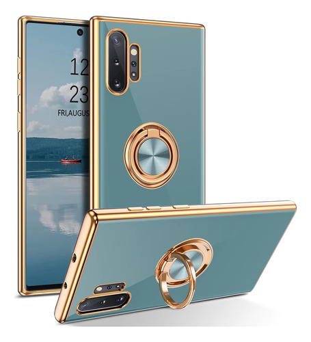 Duedue - Funda Para Samsung Galaxy Note 10 Plus Con Soporte