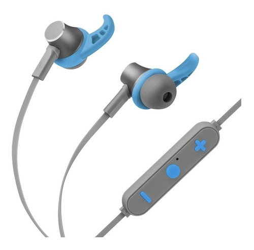 Audífonos Bluetooth Sport Sujeción De Imán Azul| Aud-7005caz