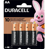 Duracell Pilha Alcalina Aa C/ 4 Unidades