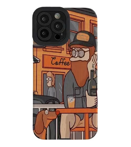 Funda De Teléfono De Dibujos Animados. Apto Para iPhone*2pcs