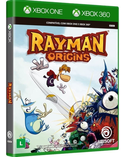 Jogo Rayman Origins - Xbox One Mídia Física Retrocompatível