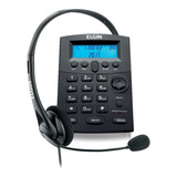 Telefone Elgin Headset Com Identificador Preto Hst 8000