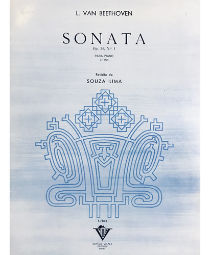 Método Piano Sonata Op.14  N. 1 (6º Ano) - L. Van Beethoven