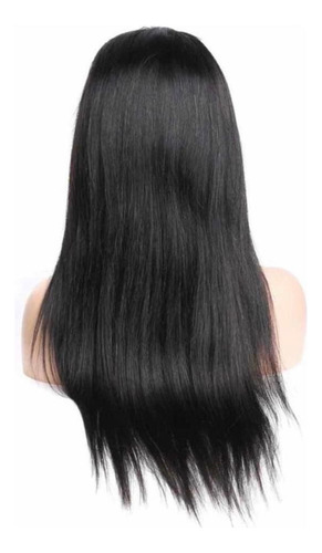 Lace Front Totalmente Cabelo Humano Liso 65cm + Brindes