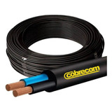 Fio Cabo Pp Extensão Elétrica 2 Vias 1,5mm 50m 2x1 5 Cor Da Cobertura Preto