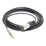 Cable Mini  Plug  No Balanceado   A Canon Macho 15 Mts Hamc