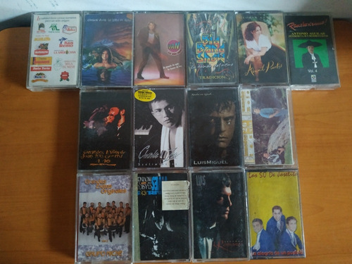 Cassettes Originales De Diferentes Géneros Musicales.