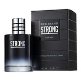 Perfume New Brand Strong 100ml Orig Lacrado Selo Adipec 