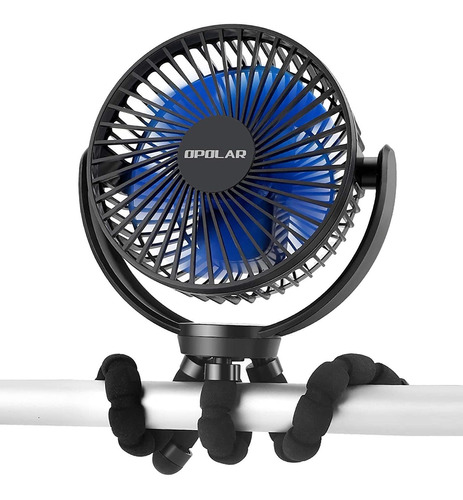 Ventilador Eléctrico Para Coche Autos Azul Jiffi