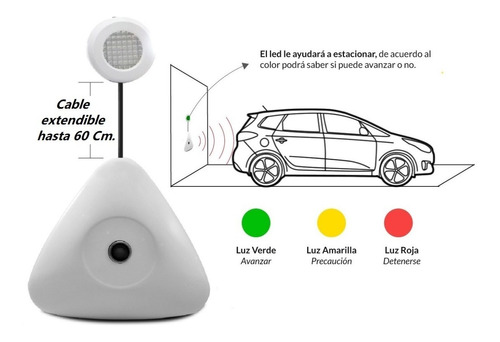 Sensor Estacionamiento Inalambrico Garage Fácil Instalar Jg