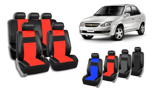 Fundas Cubre Asientos Auto Cuero Ecologico Chevrolet Corsa