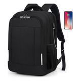 Mochila De Viaje Mochila Para Laptop De 15.6 Pulgadas,40l Grande Espacio Con Puerto Carga Usb,mochila Impermeable Antirrobo