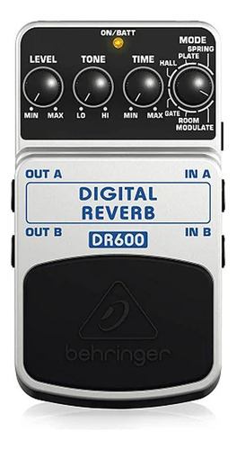 Behringer Dr600 Pedal Para Guitarra Com Reverb