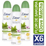 Desodorante Dove Matcha Flor De Sakura Pack De 6 Unidad