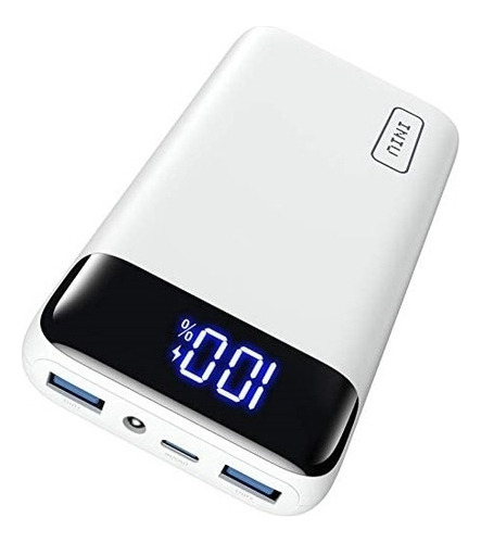 Cargador Portátil De 22.5 W, Pantalla Led 20000 Mah