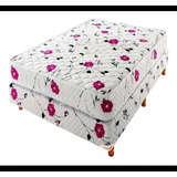 Sommier Colchon + Box 190x140 Nuevo! Espuma Alta Densidad 