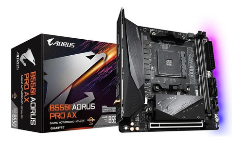 Tarjeta Madre Aorus Mini-itx B550i Aorus Pro Ax, S-am4