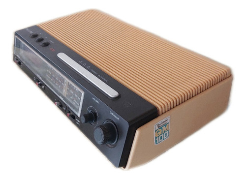 Rádio Relógio Despertador Antigo Philips Funcionando 