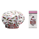 Dry Divas Gorro De Ducha De Diseno  Lavable, Reutilizable, 