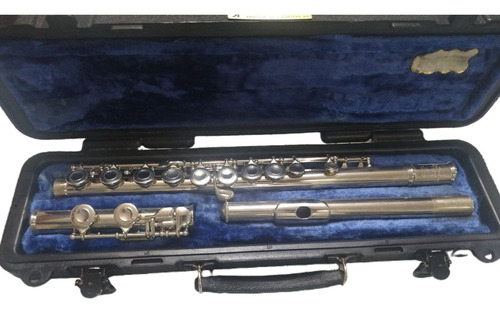 Flauta Transversal Selmer 1206 Niquelada Estojo Original 