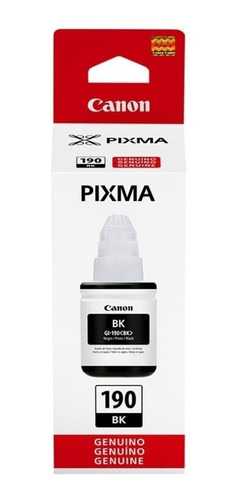 Botella Tinta Canon Gi-90 Bk Para Pixma G110 G2100 G3100 /vc