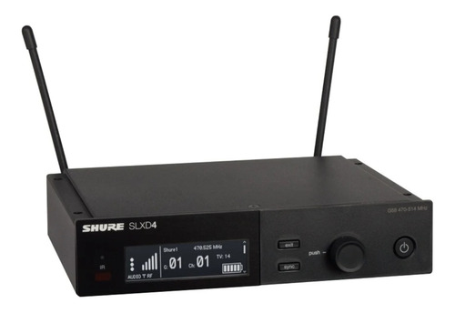 Receptor Digital Shure Slxd4-g58 Sem Fio