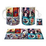 Mugs Pocillo Spider-man, Hombre Araña, Marvel + Llavero