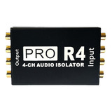 Aislador De Audio Rca, Reductor De Ruido De Audio De 4 Canal