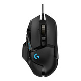 Mouse De Juego Logitech G Series Hero G502 Negro Lightsync